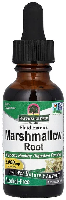 Nature's Answer 마시멜로 뿌리액 추출물 알코올 무함유 2000mg 30ml(1fl oz) NTA-00644, 1, 30ml - 쿠팡