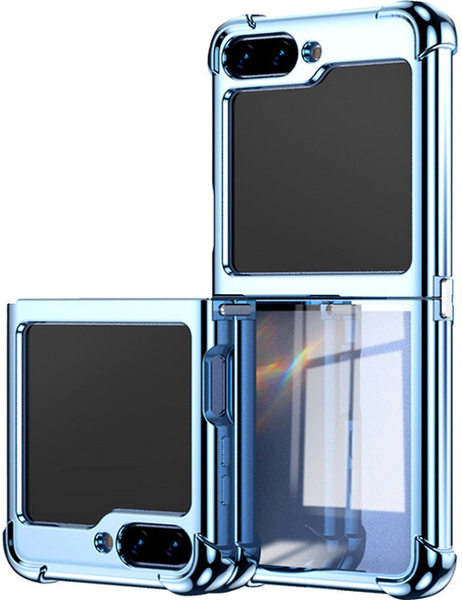 펜딕스 Z플립 고광택 무변색 지플립 풀커버 투명 케이스