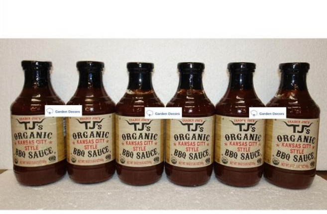 Trader Joe’s TJ’s Kansas Cty Style BBQ Sauce 18oz 510g (Sx Bottles)