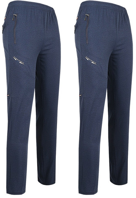 1+1 TEXC15 무지 스판 트레이닝 바지 남자 기능성 운동복 작업복 빅사이즈