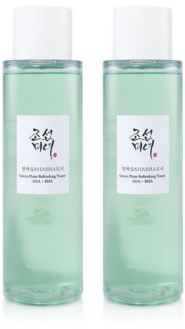 조선미녀 청매실 AHA BHA 토너, 150ml, 2개 - 쿠팡