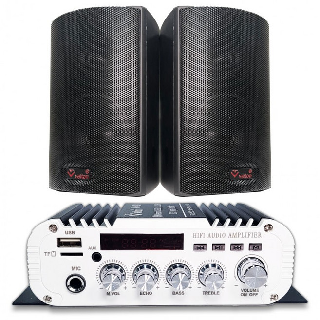 스피커앰프 블루투스 세트 + 매장음향 VTS-301), 시거잭형(블루) WB3E025, 상세페이지 참조, 시거잭형(블루)