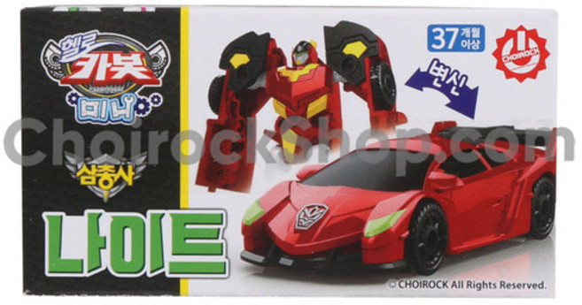 헬로카봇 미니 31종 자동차 변신 로봇(각), 헬로카봇 미니 나이트, 1개