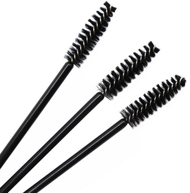 디어템 속눈썹 마스카라 브러쉬, 10개, 블랙