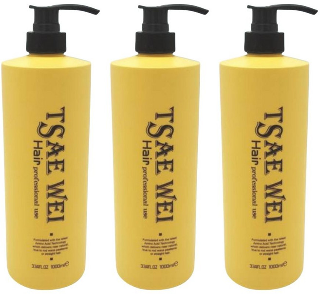 (髮克希) 采葳 蛋白彈力髮雕 1000ml, 1L, 3個