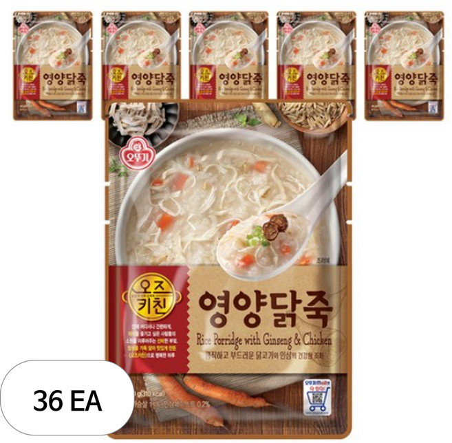 오즈키친 영양 닭죽, 450g, 36개
