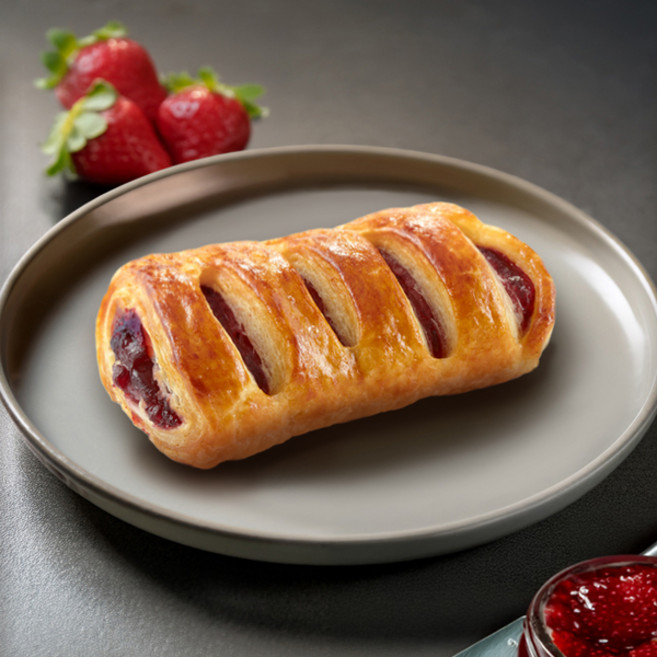 델리프랑스 미니 데니쉬 스트로베리 35gx14개페스츄리 냉동생지, 14개, 35g