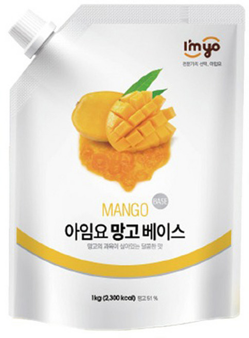 아임요-망고베이스1kg, 1kg, 4개
