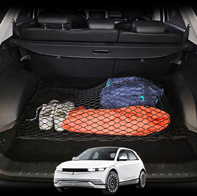 썬카 아이오닉5 차량용 그물망 트렁크그물 트렁크네트, 1개