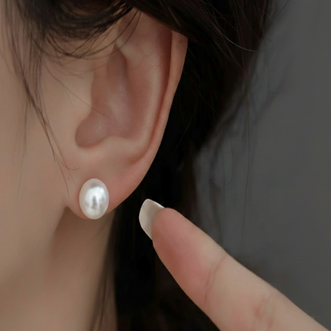 엘루멘 고급스러운 진주 귀걸이 5종 세트