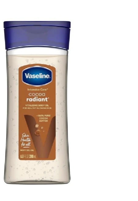 바세린인텐시브케어 코코아 래디언트 바디 젤 오일, 200ml, 1개 - 쿠팡