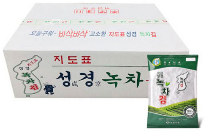 지도표 성경 녹차김 전장 30g x 20봉(1box), 1개