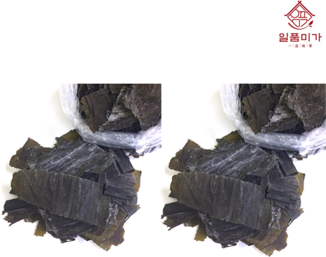 썸앤썸 실속형 완도 파지 다시마 1kg 자른 육수용 국물용 대용량, 2개