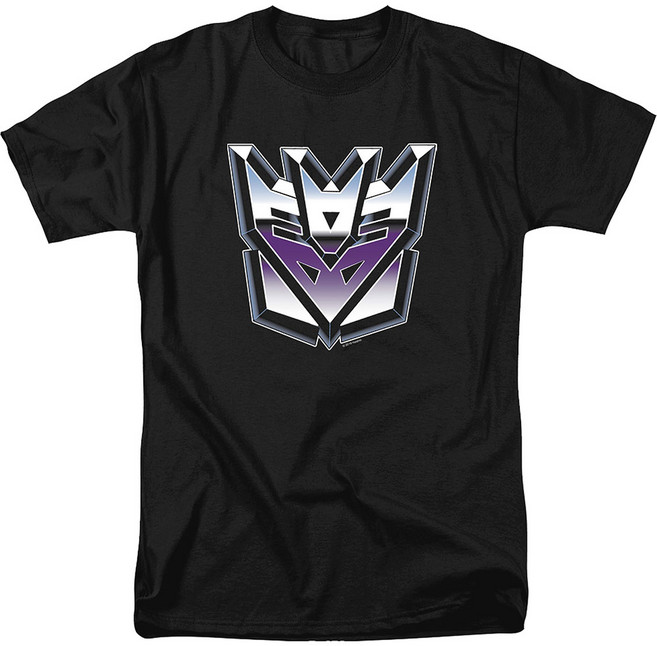 ROCKPANDA Airbrush Decepticons Logo Transformers 반팔티