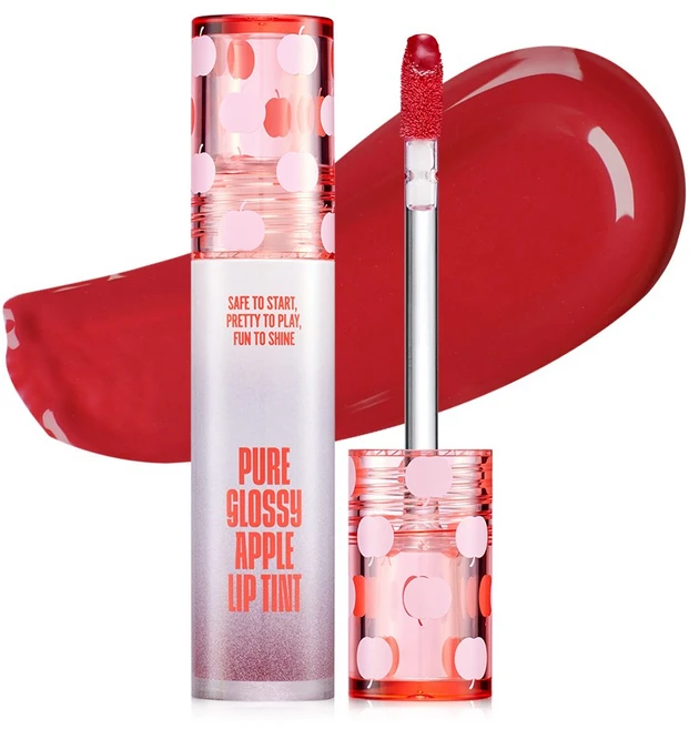 TPP 퓨어글로시 애플립 틴트 감홍레드 (Gamhong Red), 1개 - 쿠팡