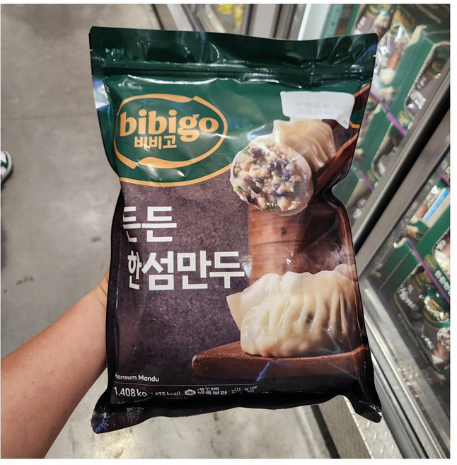 코스트코 비비고 수제만둣집 든든 한섬만두 1 408g / 아이스박스무료배송, 1개