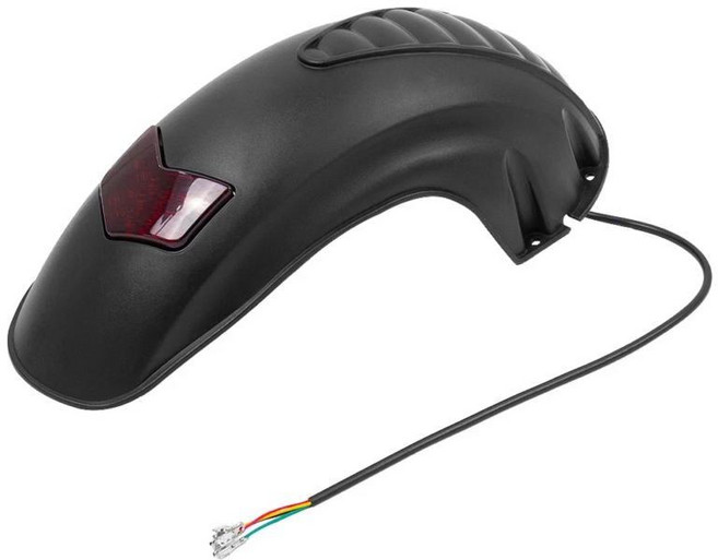 전동 스쿠터 킥스쿠터 윙 전면 머드 가드 보호 브레이크 라이트가 후면 펜더 확대 머드가드, 1개, 2. Rear fender A