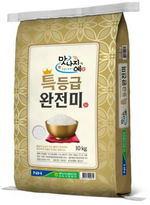예천군농협 맛나지예 미소진품쌀 특등급 완전미, 10kg, 1개
