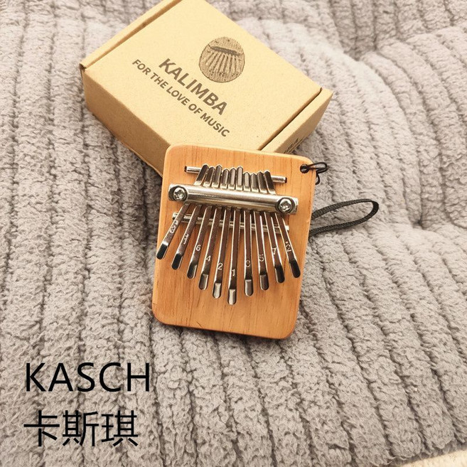 迷你8音拇指琴 卡林巴琴, 1個, 新升级10音经典款（盒子如图）
