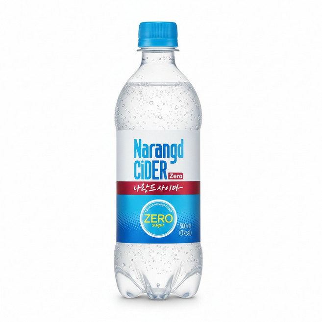 나랑드 사이다 500ml x 24pet / 제로탄산, 24개