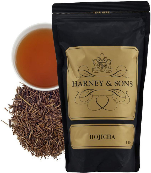 Harney & Sons 호지차 티 473ml 루스 리프