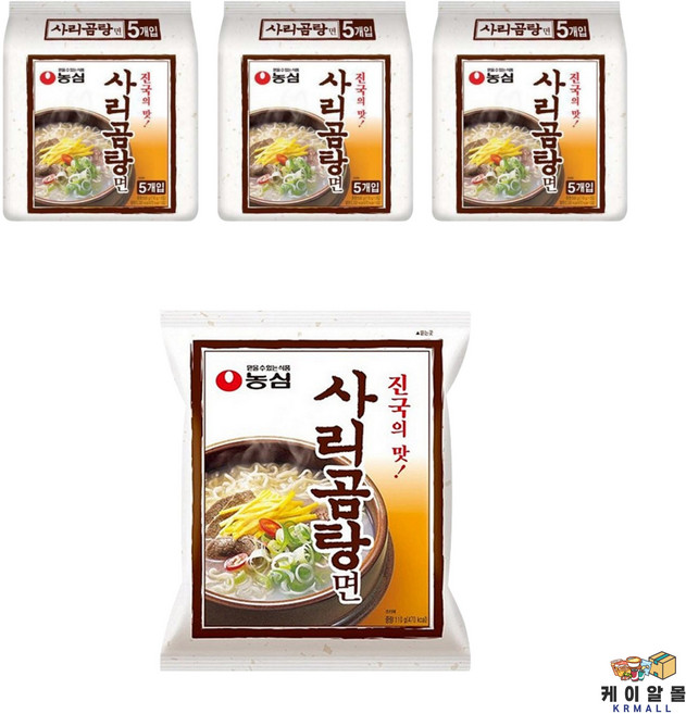 농심 사리곰탕 봉지라면, 15개