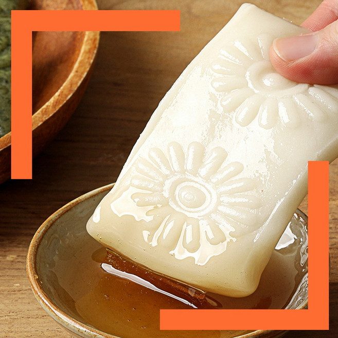 흰절편 하얀절편 굳지않는떡, 2개, 본상품선택, 1kg