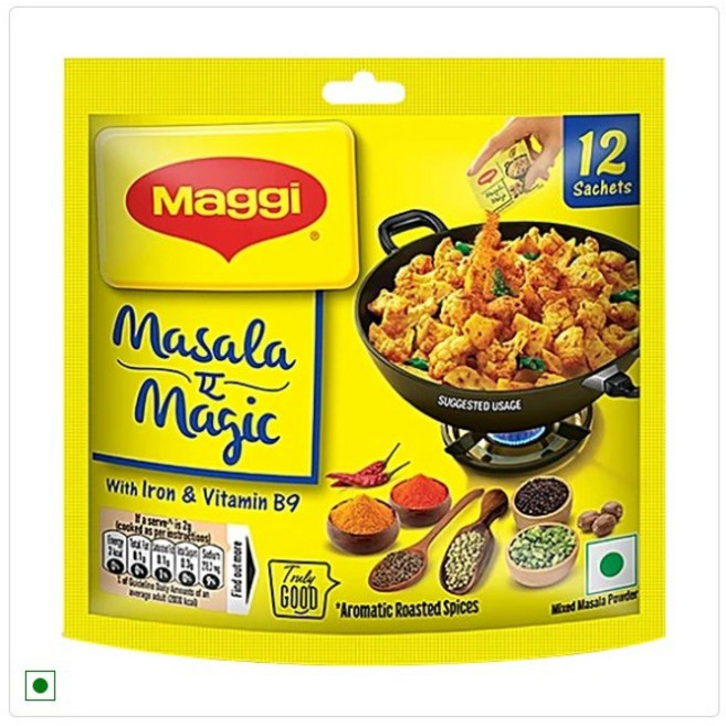 Maggi Masala-Ae-Magic Mixed Masala Powder | Maggi, 6개, 12g