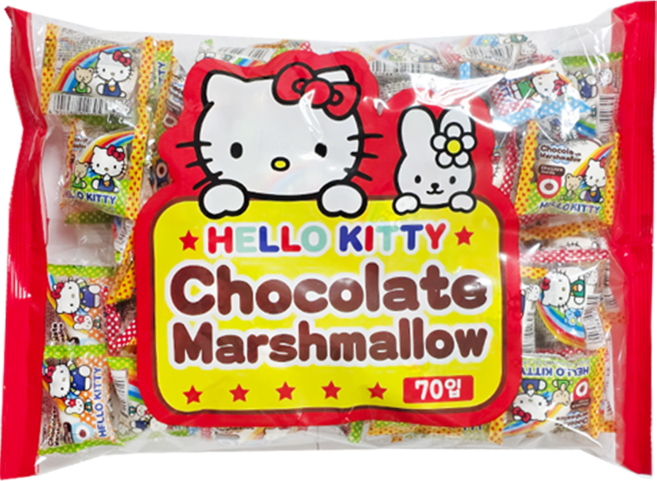 헬로키티 마쉬멜로우 초콜릿맛, 280g, 1개