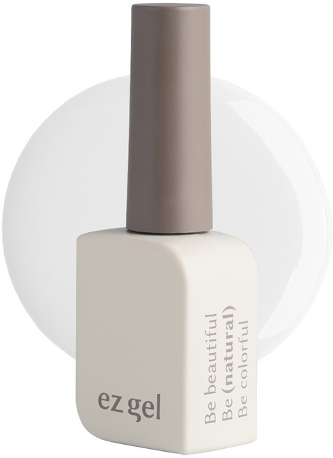 칼라피아 이지젤 시럽 젤네일, E001. 스노우 화이트, 1개, 10ml
