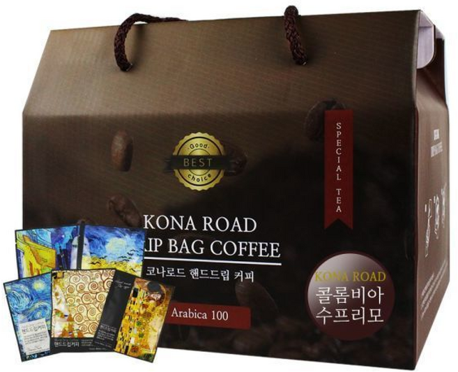 드립커피 콜롬비아수프리모 드립백, 10g, 1