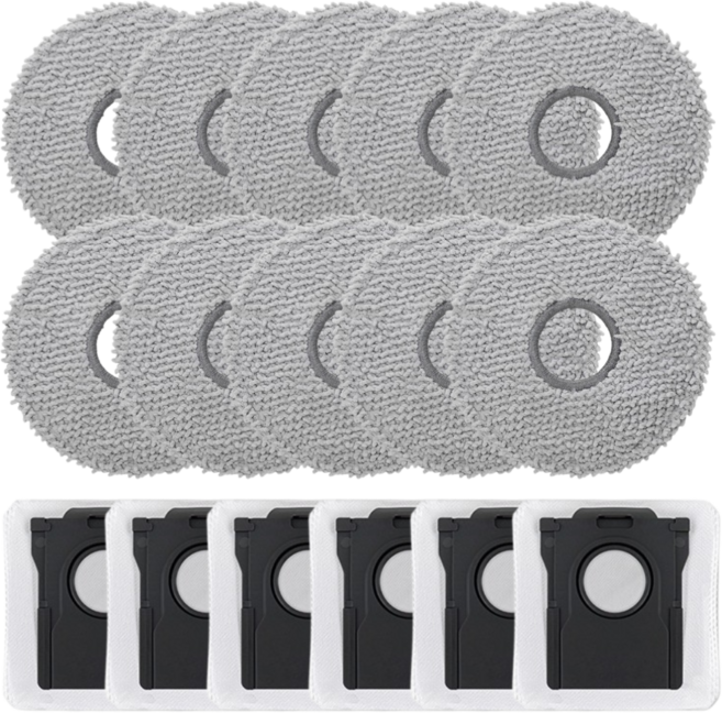 비브랜드 드리미 L10S Heat 히트 로봇청소기 물걸레 더스트백 호환 부품, 1세트, 소모품