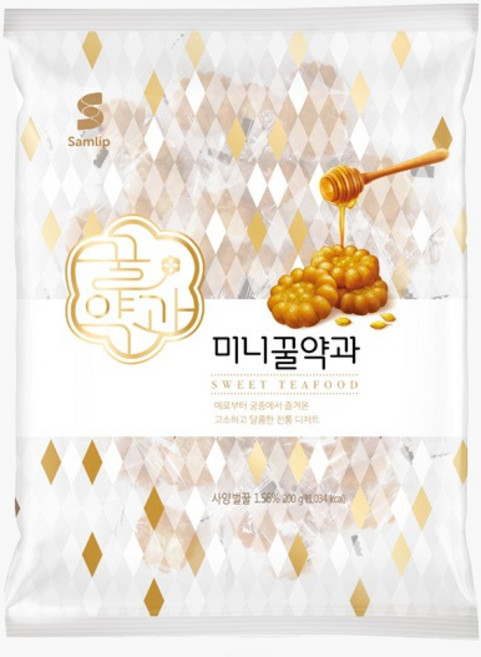 삼립 미니꿀약과 200g x 1봉, 1개