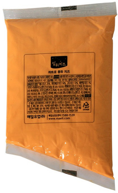 상하치즈 콰트로 퐁듀 치즈 500g 아이스박스무료 고다 에멘탈 까망베르 체다, 1개