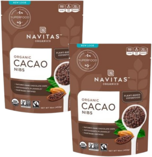 Navitas 카카오 닙스 454 g 2 SET, 2개, 454g