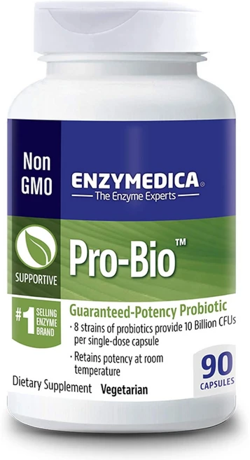 Enzymedica Pro Bio 엔지메디카 프로 바이오 프로바이오틱 90캡슐, 90정, 1개 - 쿠팡
