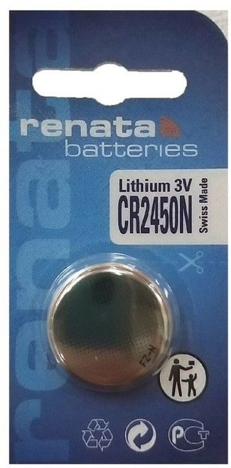 RENATA CR2450N 鈕扣電池 3V - 大林電子, 1個