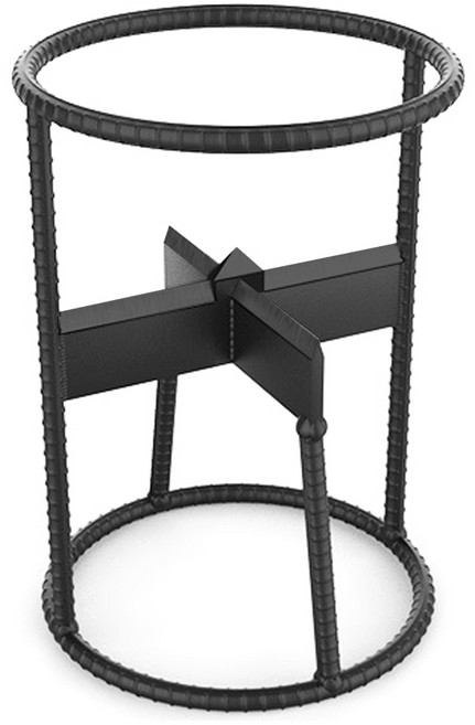 아띠꼴로 장작 패기 땔감 쪼개기 통나무 패는기계 절단기 장작틀, 1개, 특수십자형