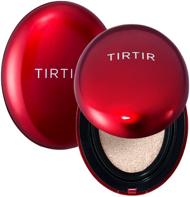 TIRTIR MASK FIT RED CUSHION 氣墊粉餅 持久無瑕 修飾泛紅, 紅盒 21N, 1個