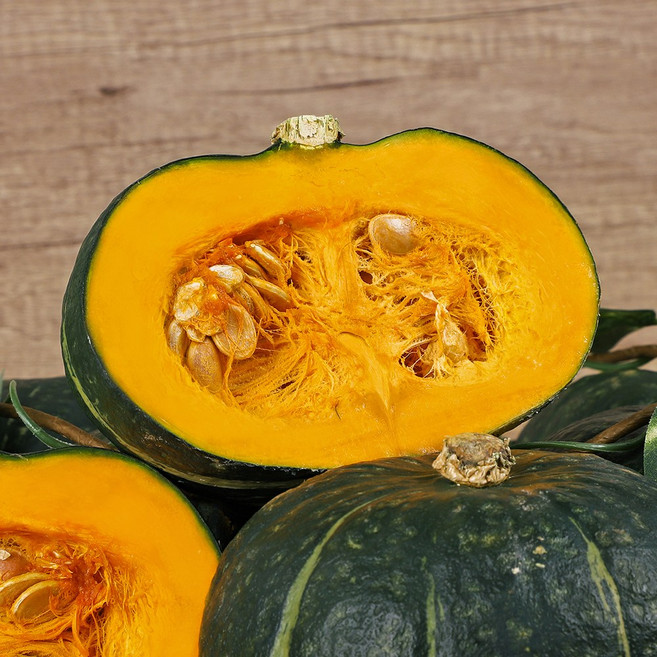 신선하랑 직수입 뉴질랜드 단호박 달콤한 호박, 1박스, 5kg(3-6수)