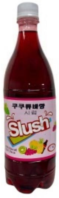 이안스 TOM 쿠쿠류바향 슬러시 시럽 1kg, 1개