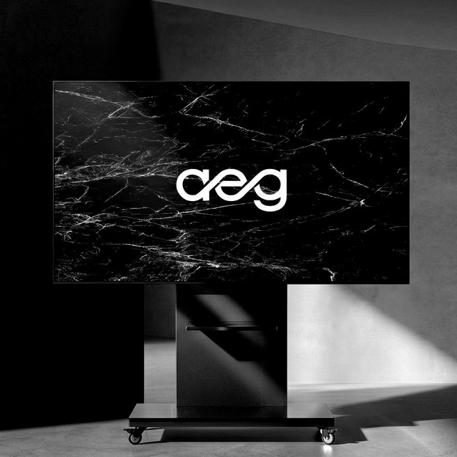 에이그 43인치 55인치 65인치 75인치 85인치 98인치 150kg 높낮이조절 tv스탠드, T-100, 1개