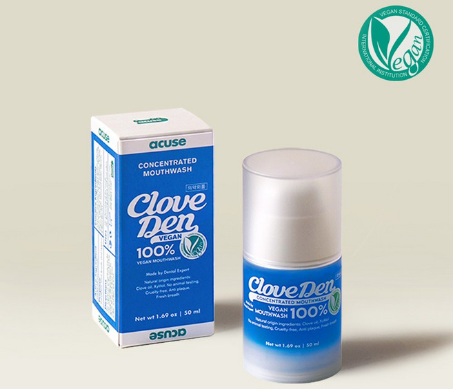 클로브덴 비건 고농축 가글(무알콜 ZERO) 50mL