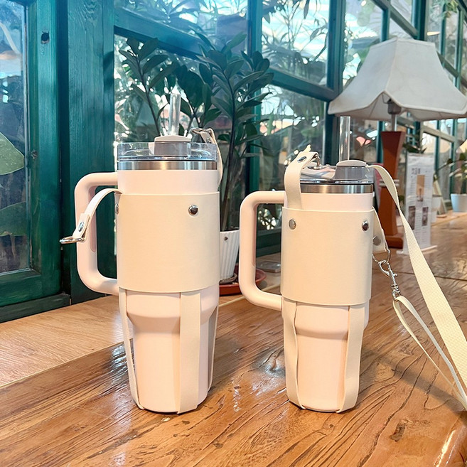 접이식 빨대컵 빨대 텀블러 액세서리 뚜껑 실링, 컵홀더 1.18 빨대컵 적용, 1개