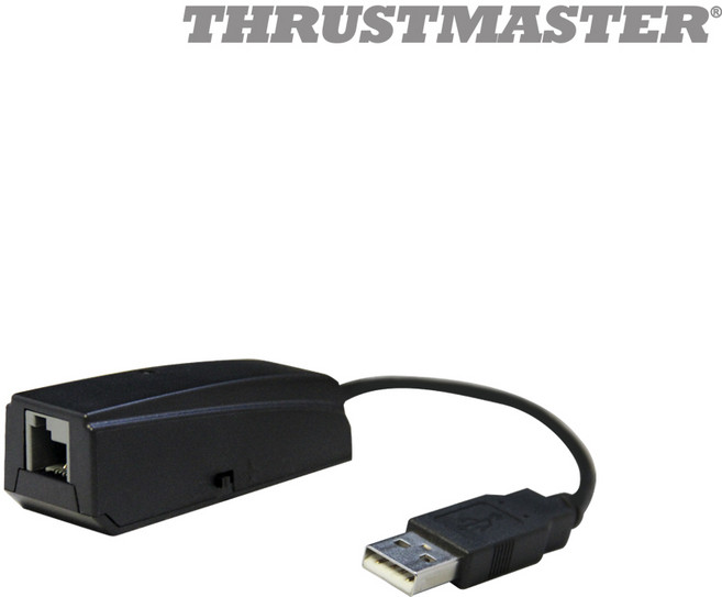 트러스트마스터 패달용 TRJ12 USB 아답터 (PC지원), 1개