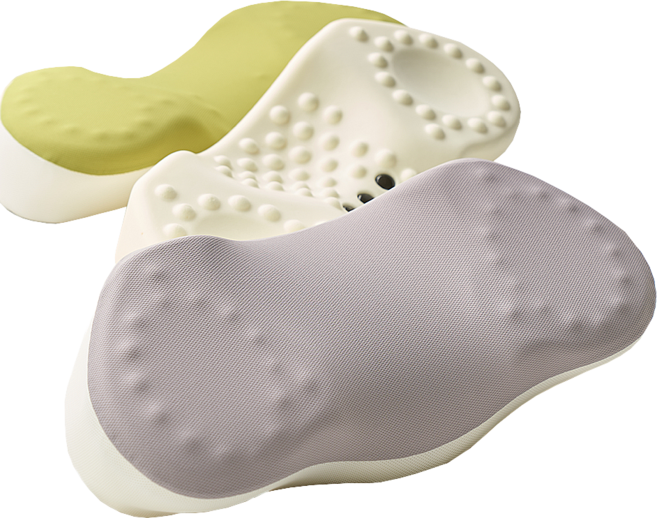 장수돌침대 귀사문석 거북목 경추 베개 목 디스크 어깨결림 일자목 개선, 그레이, 1개