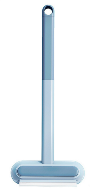 방충망청소 스퀴지밀대 유리창 방충망 청소브러쉬 khm*7019XK, 001_스퀴지_브러시, 1개, 화이트그레이