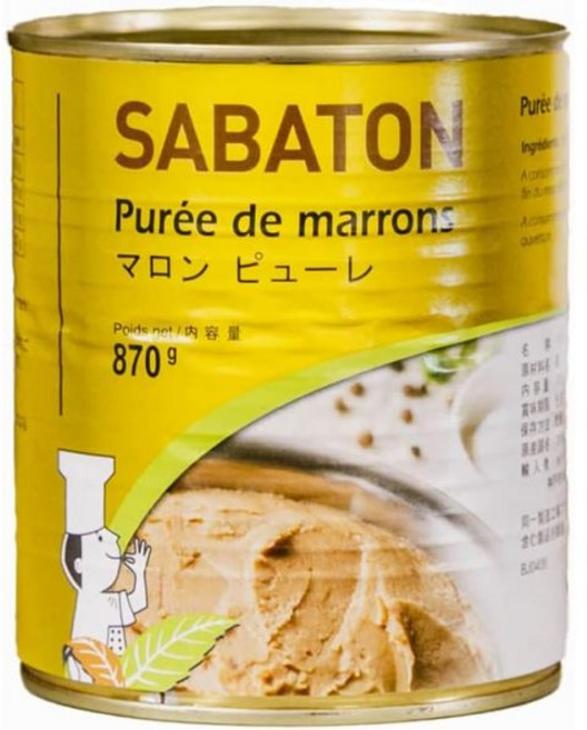 사바톤 밤 마론 퓨레 870g, 870g (x1), 1개