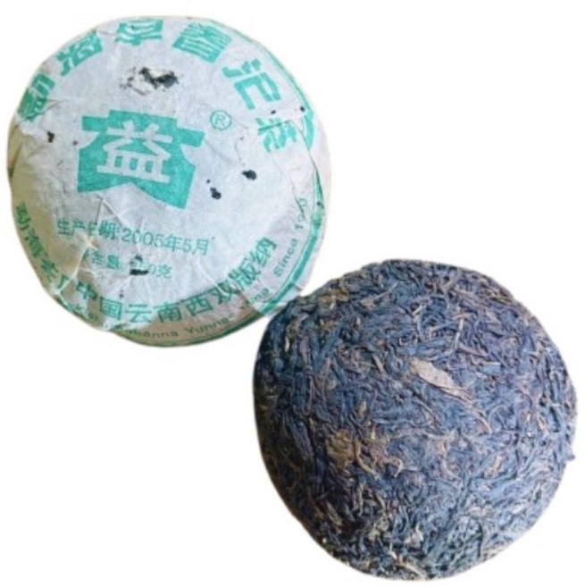 茶韻 普洱茶 2005年大益茶廠 生茶 早春沱茶 250g 501批, 1個, 1個裝