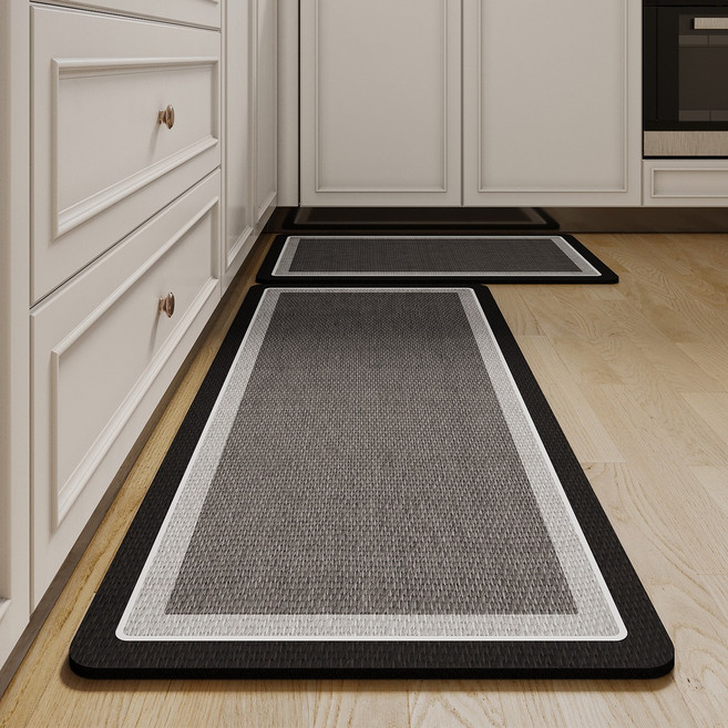 규조토 주방 발매트 잘라쓰는 주방매트, 1개, 그레이